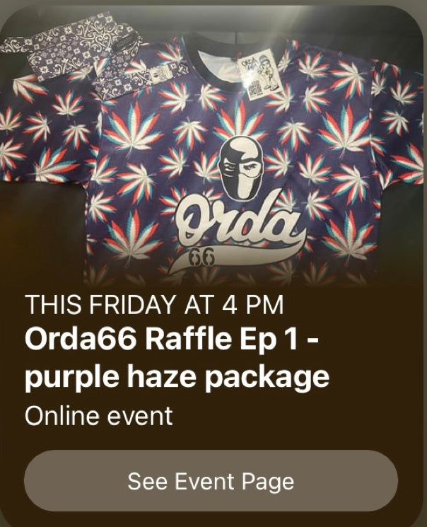 Orda66 Raffle Ep1 - Purple Haze package