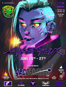 Cyber punk this weekend @ Grc Paintball