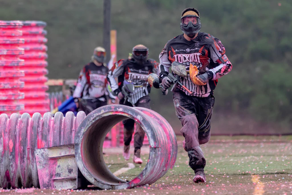10 man practice at AllOut Paintball 3/17