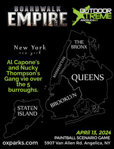 Boardwalk Empire Scenario Game @ Outdoor Xtreme Angelica, NY