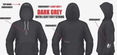 Snips hoodie ( dark grey)